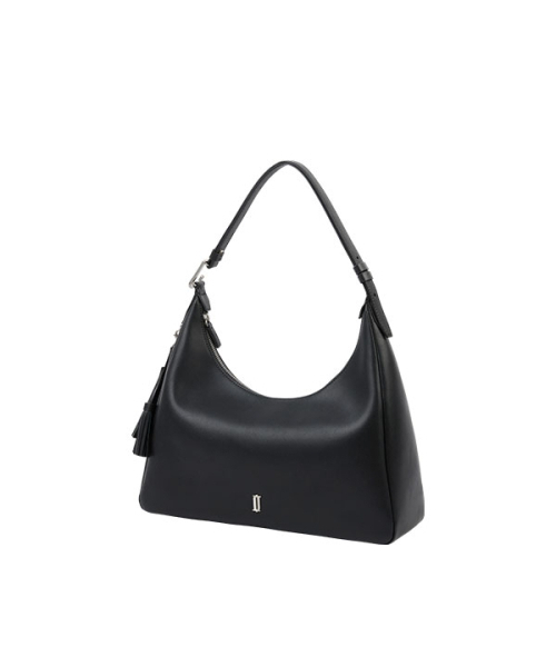 JESTINA（ジェイエスティナ）の「TASSIA MDショルダー BK (JHNCHA5BF983BK010)（ショルダーバッグ・レディース・ブラック・FREE）」の2枚目の写真