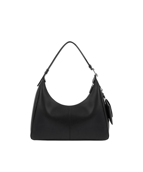 JESTINA（ジェイエスティナ）の「TASSIA MDショルダー BK (JHNCHA5BF983BK010)（ショルダーバッグ・レディース・ブラック・FREE）」の3枚目の写真