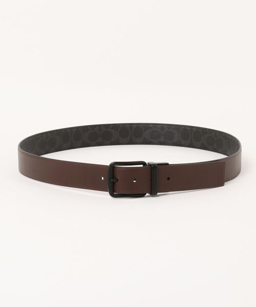 COACH(コーチ)の「ハーネス バックル カット トゥ サイズ リバーシブル ベルト・38MM(ベルト・メンズ・ブラック系その他・ONE)」の5枚目の写真