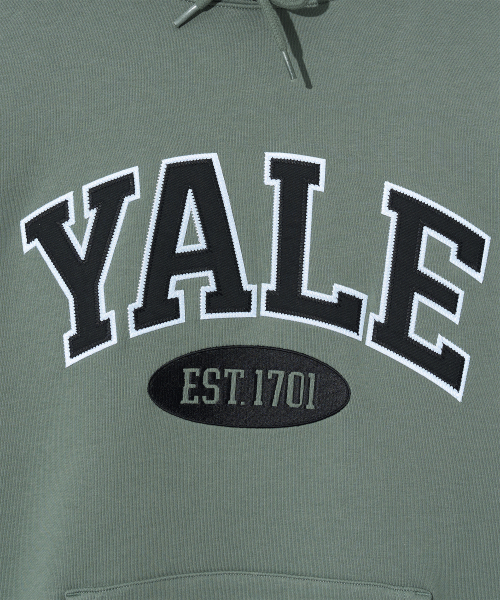 YALE（イェール）の「ツートンアーチフード_ライトカーキ（パーカー・メンズ・その他・SMALL/MEDIUM/LARGE/X-LARGE）」の5枚目の写真