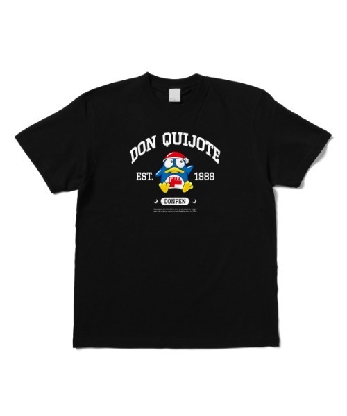 ドン・キホーテ(ドンキホーテ)の「「ドン・キホーテ×ZOZOTOWN」 DONPEN College T-SHIRT(Tシャツ/カットソー・メンズ・ブラック・X-LARGE/LARGE/MEDIUM/SMALL)」の2枚目の写真