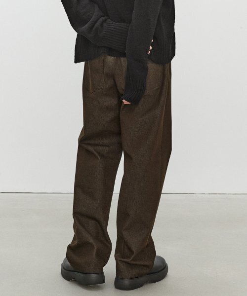 DECET(デケト)の「Mid Rise Wide Jeans DCPT027CPBrown(デニムパンツ・レディース・その他・34/32/30/26/28)」の3枚目の写真
