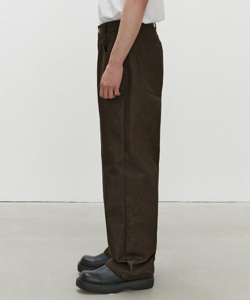 DECET(デケト)の「Mid Rise Wide Jeans DCPT027CPBrown(デニムパンツ・レディース・その他・34/32/30/26/28)」の9枚目の写真