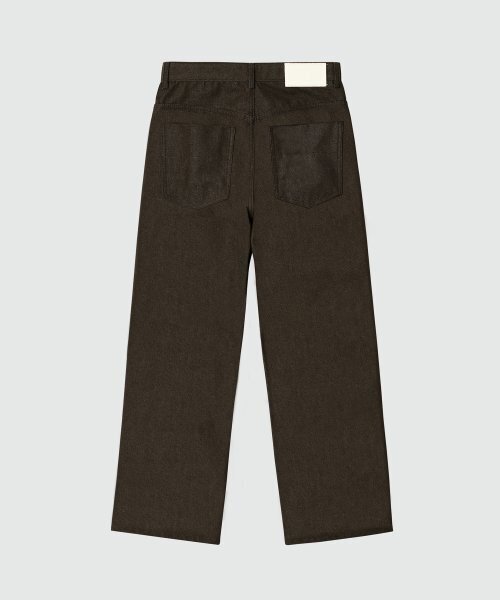 DECET(デケト)の「Mid Rise Wide Jeans DCPT027CPBrown(デニムパンツ・レディース・その他・34/32/30/26/28)」の12枚目の写真