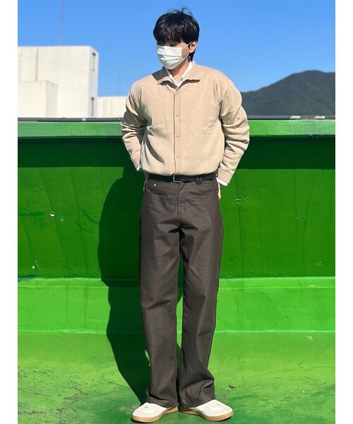 DECET(デケト)の「Mid Rise Wide Jeans DCPT027CPBrown(デニムパンツ・レディース・その他・34/32/30/26/28)」の21枚目の写真