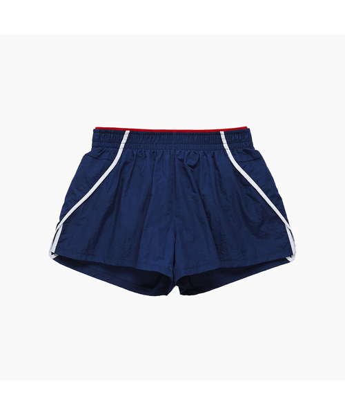 RUNNING TRACK NYLON SHORTS_NAVY（その他パンツ）｜MENASOO（ミナス