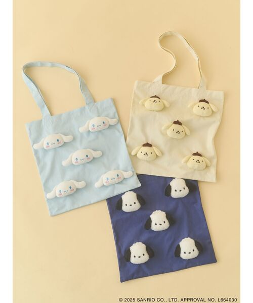 merry jenny（メリージェニー）の「もこもこポチャッコトート（トートバッグ・レディース・ネイビー・FREE）」の9枚目の写真