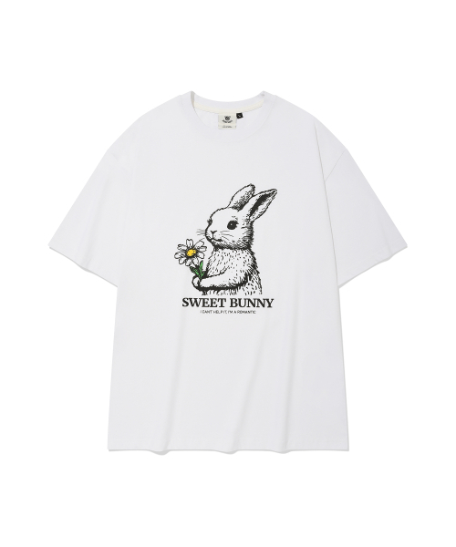 DYSFUNCT（ディスファンクト）の「SWEET BUNNY T-SHIRT(WHITE)（Tシャツ/カットソー・メンズ・その他・MEDIUM/LARGE/SMALL）」の2枚目の写真