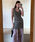 EN OR�i�G���I�[���j�́uCRINKLED SLEEVELESS DRESS - GREY�i�����s�[�X�j�v�b���̑�