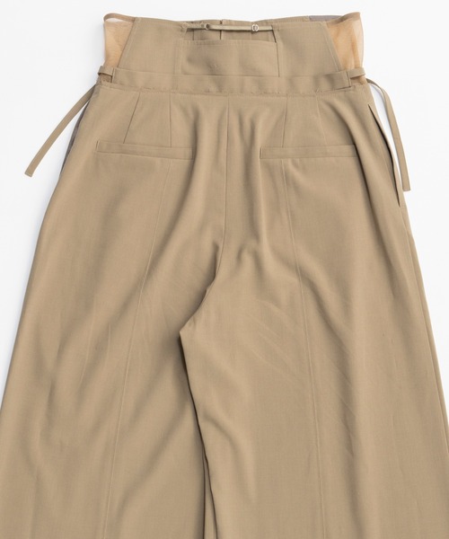2026SPRING PRE-ORDER】High Waist Wide Pants/ハイウエスト