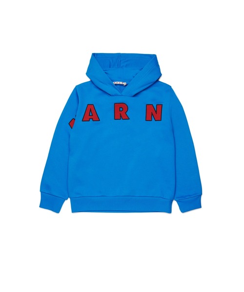 MARNI（マルニ）の「キッズ プルオーバーパーカー MARNI KID（パーカー・キッズ・ブルー・4Y/14Y/10Y/12Y/6Y/8Y）」の5枚目の写真