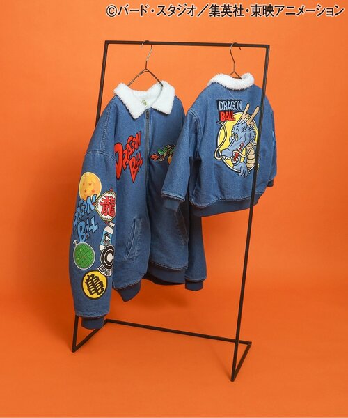 BREEZE（ブリーズ）の「【リンク】ドラゴンボールコラボ デニムボアジャケット(キッズサイズ)（デニムジャケット・キッズ・インディゴブルー・110/130/150）」の11枚目の写真