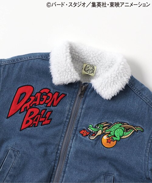 BREEZE（ブリーズ）の「【リンク】ドラゴンボールコラボ デニムボアジャケット(キッズサイズ)（デニムジャケット・キッズ・インディゴブルー・110/130/150）」の17枚目の写真