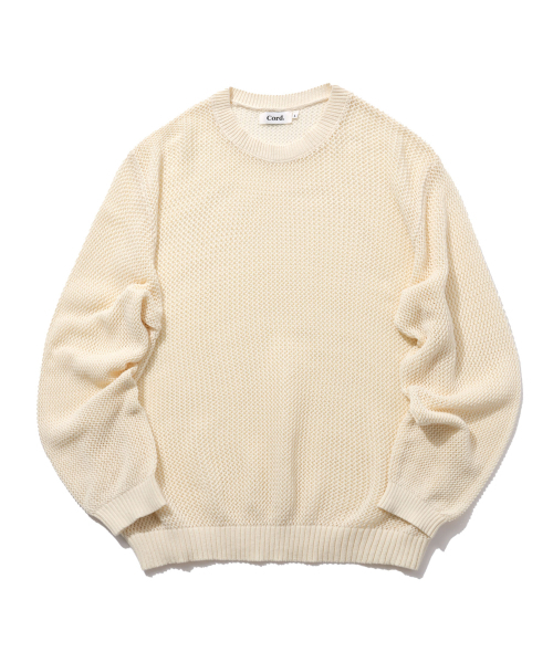 CORD(コード)の「ウィーブスカシニット_BG(ニット/セーター・メンズ・その他・MEDIUM/LARGE)」の3枚目の写真