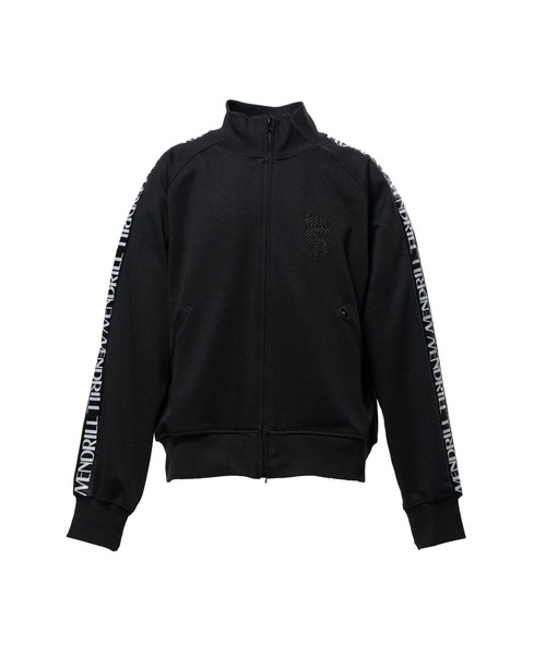 Mendrill(メンドリル)の「Mendrill Track Jacket(ジャージ・メンズ・ブラック/パープル・M/S/L)」の6枚目の写真