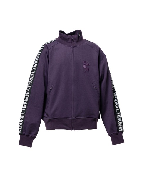Mendrill(メンドリル)の「Mendrill Track Jacket(ジャージ・メンズ・ブラック/パープル・M/S/L)」の11枚目の写真