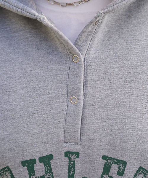 ATHLETA（アスレタ）の「［ athleta ］裏起毛スウェットフーディワンピース（ワンピース・レディース・アイボリー/ネイビー/杢グレー・M）」の20枚目の写真