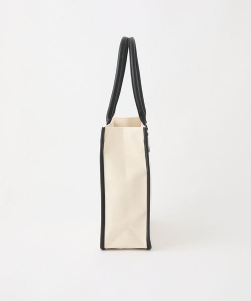 one after another NICE CLAUP(ワンアフターアナザーナイスクラップ)の「【WEB限定】刺繍入りトリミングトートバッグ(トートバッグ・レディース・ブラック/アイボリー/ホワイト系その他・FREE)」の12枚目の写真