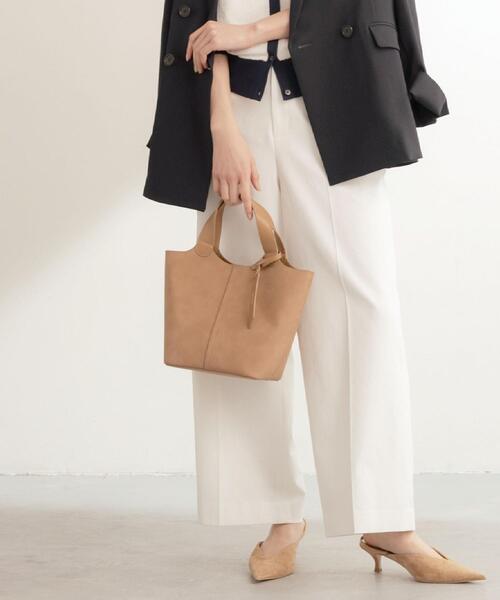 UNTITLED（アンタイトル）の「【トレンド】ヌバックトート（トートバッグ・レディース・ピンク/ナチュラル/キャメル・99）」の6枚目の写真