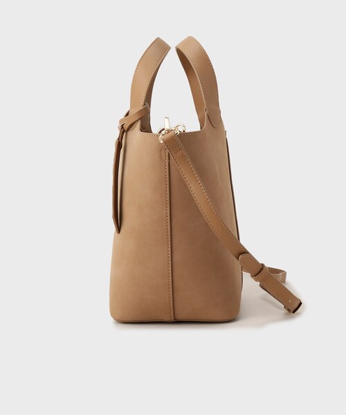 UNTITLED（アンタイトル）の「【トレンド】ヌバックトート（トートバッグ・レディース・ピンク/ナチュラル/キャメル・99）」の9枚目の写真