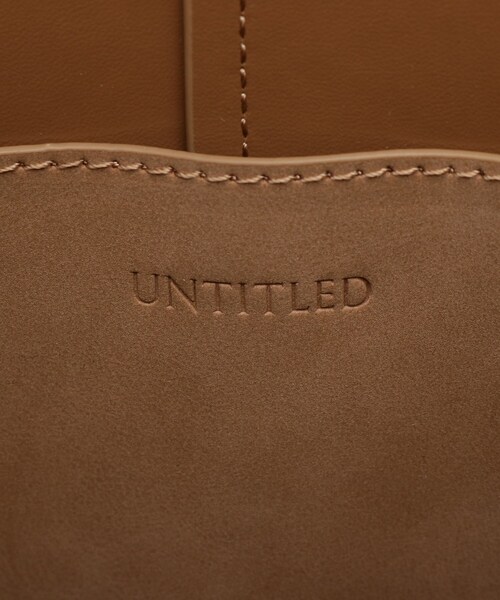 UNTITLED（アンタイトル）の「【トレンド】ヌバックトート（トートバッグ・レディース・ピンク/ナチュラル/キャメル・99）」の17枚目の写真