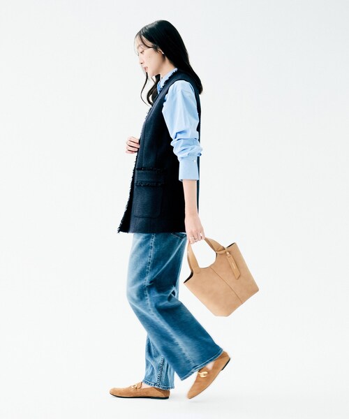 UNTITLED（アンタイトル）の「【トレンド】ヌバックトート（トートバッグ・レディース・ピンク/ナチュラル/キャメル・99）」の20枚目の写真