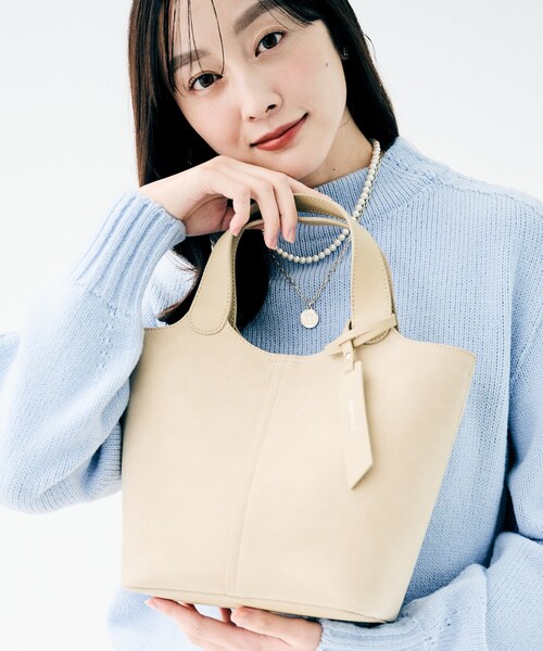 UNTITLED（アンタイトル）の「【トレンド】ヌバックトート（トートバッグ・レディース・ピンク/ナチュラル/キャメル・99）」の21枚目の写真