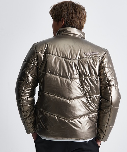 VIOLA（ヴィオラ）の「『VIOLA rumore/ヴィオラ ルモーレ』スタンド中綿JKT（その他アウター・メンズ・ブラック/シャンパン/オフホワイト・L/XL/M）」の3枚目の写真