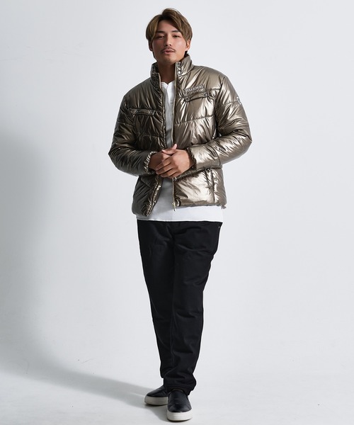 VIOLA（ヴィオラ）の「『VIOLA rumore/ヴィオラ ルモーレ』スタンド中綿JKT（その他アウター・メンズ・ブラック/シャンパン/オフホワイト・L/XL/M）」の12枚目の写真