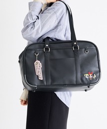 パワーパフガールズ パワパフ スクールバッグ スクバ 高校生 女子高生 ボストン型 カバン 大容量 合皮 学校 TPGSR-01