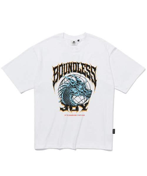DYSFUNCT(ディスファンクト)の「THE DRAGON T-SHIRT (WHITE)(Tシャツ/カットソー・レディース・その他・MEDIUM/SMALL)」の1枚目の写真