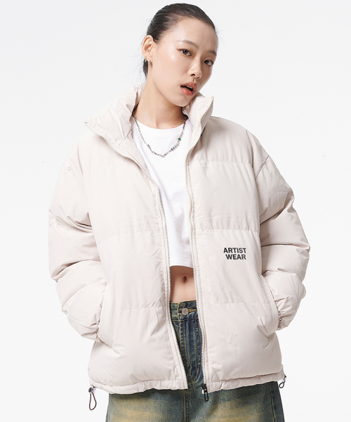 ARTISTWEAR（アーティストウェア）の「[3COLORS] サイレントスカイデイリープファーショートダウン（ダウンジャケット/コート・レディース・ダークグレー/ブラック/アイボリー・SMALL/MEDIUM/LARGE/X-LARGE/XX-LARGE/XXX-LARGE）」の8枚目の写真