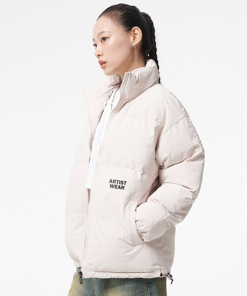 ARTISTWEAR（アーティストウェア）の「[3COLORS] サイレントスカイデイリープファーショートダウン（ダウンジャケット/コート・レディース・ダークグレー/ブラック/アイボリー・SMALL/MEDIUM/LARGE/X-LARGE/XX-LARGE/XXX-LARGE）」の9枚目の写真