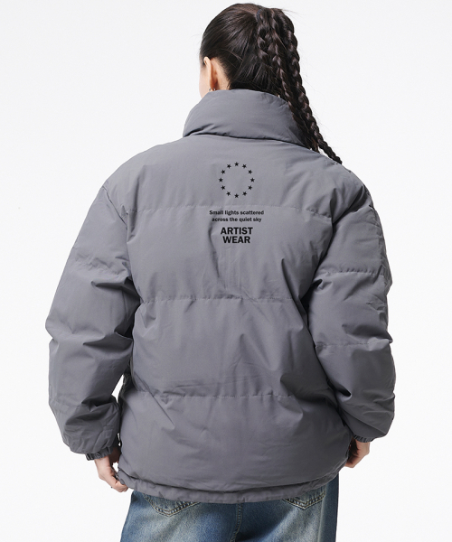 ARTISTWEAR（アーティストウェア）の「[3COLORS] サイレントスカイデイリープファーショートダウン（ダウンジャケット/コート・レディース・ダークグレー/ブラック/アイボリー・SMALL/MEDIUM/LARGE/X-LARGE/XX-LARGE/XXX-LARGE）」の12枚目の写真