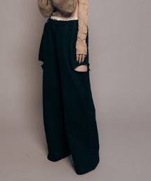 Carmelo（カーメロ）の「Lingerie double waist sweat pants / ダブルウエストスウェットパンツ（スウェットパンツ）」