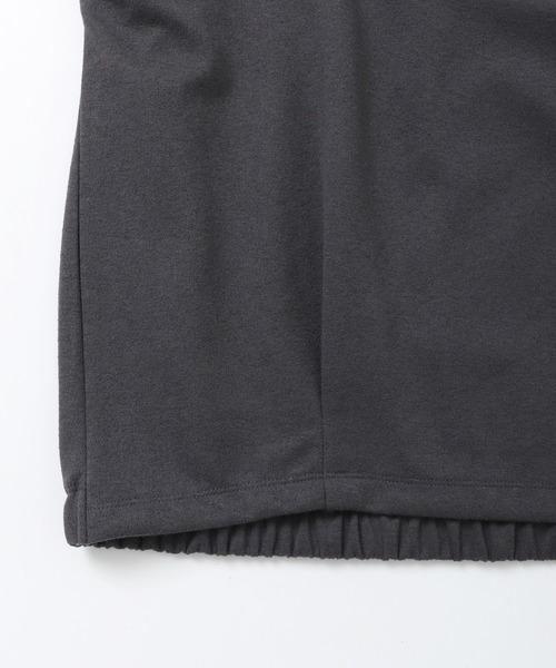 hunch(ハンチ)の「ブークレ 刺繍ロゴオーバートップス(Tシャツ/カットソー・レディース・ライム/チャコール/オフホワイト・FREE)」の20枚目の写真