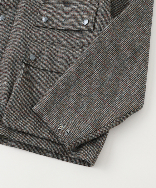 EDIFICE（エディフィス）の「Barbour(バブアー) Editor ウール ジャケット（その他アウター・メンズ・カーキ・LARGE/X-LARGE/MEDIUM）」の4枚目の写真