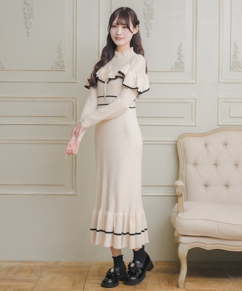 couture BY ROJITA(クチュールバイロジータ)の「ローヒールビジュリボンローファー(ローファー・レディース・ブラック・36/37/38)」の10枚目の写真
