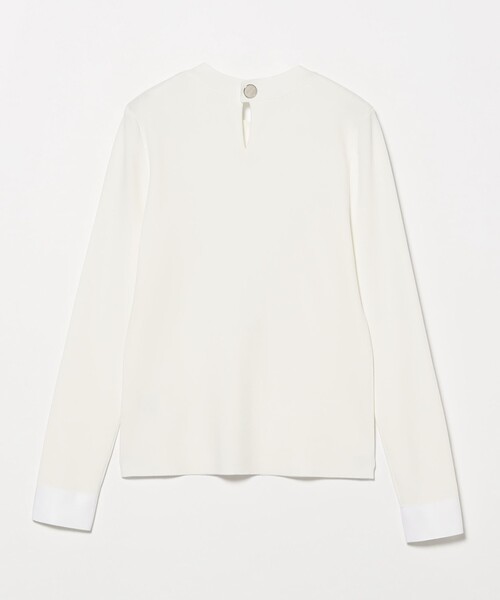 EFFE BEAMS（エッフェビームス）の「スリット テープ プルオーバー ニット（ニット/セーター・レディース・ブラック/ホワイト/レッド・ONE SIZE）」の19枚目の写真