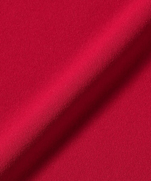 EFFE BEAMS（エッフェビームス）の「スリット テープ プルオーバー ニット（ニット/セーター・レディース・ブラック/ホワイト/レッド・ONE SIZE）」の5枚目の写真