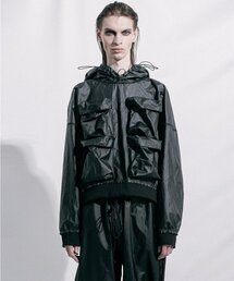 ASPARAGUS（アスパラガス）の「3Dポケットフードパーカー ブラック（パーカー）」