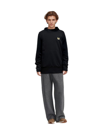 AFLAF（アプラプ）の「M HOODIE 014 Essential BLACK（パーカー）」