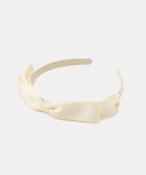 ROPE' PICNIC（ロペピクニック）の「【KIDS/キッズ】リボンカチューシャ（カチューシャ・キッズ・ダークラベンダー/ネイビー/オフホワイト/サックスブルー/ピンク・FREE）」の10枚目の写真