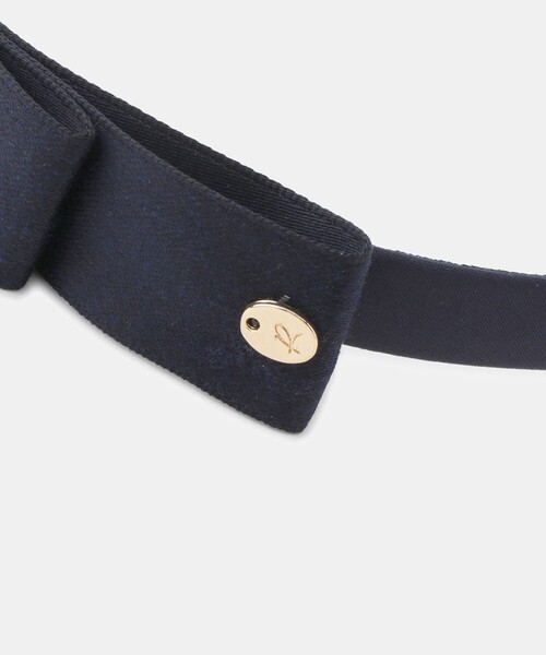 ROPE' PICNIC（ロペピクニック）の「【KIDS/キッズ】リボンカチューシャ（カチューシャ・キッズ・ダークラベンダー/ネイビー/オフホワイト/サックスブルー/ピンク・FREE）」の7枚目の写真