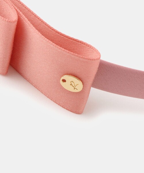 ROPE' PICNIC（ロペピクニック）の「【KIDS/キッズ】リボンカチューシャ（カチューシャ・キッズ・ダークラベンダー/ネイビー/オフホワイト/サックスブルー/ピンク・FREE）」の15枚目の写真