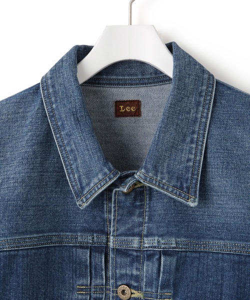 Lee(リー)の「【Lee for ADAM ET ROPE'】別注 デニムジャケット(デニムジャケット・レディース・ブルー/ネイビー・FREE)」の20枚目の写真