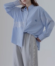 Eimee Law | レースラインストライプシャツ(シャツ/ブラウス)