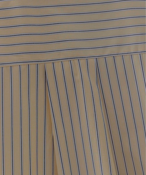 Eimee Law（エイミーロウ）の「レースラインストライプシャツ（シャツ/ブラウス・レディース・ブルー/イエロー・FREE）」の4枚目の写真