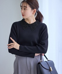 ROPE' PICNIC | レースカラーニット(ニット/セーター)