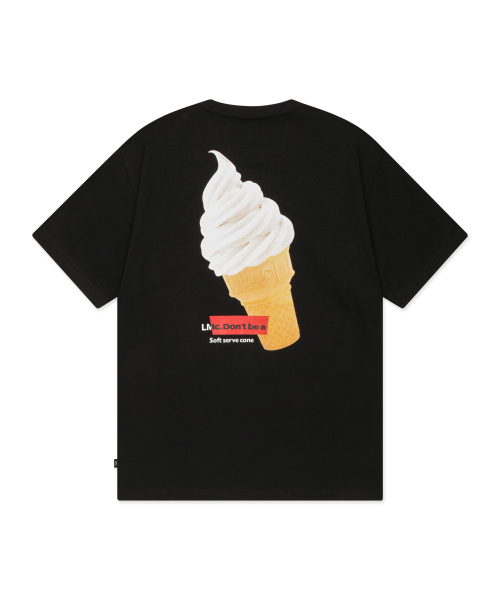 LMCの「ソフトアイスクリームTシャツ ブラック(Tシャツ/カットソー・レディース・その他・S/M/L/XL)」の1枚目の写真